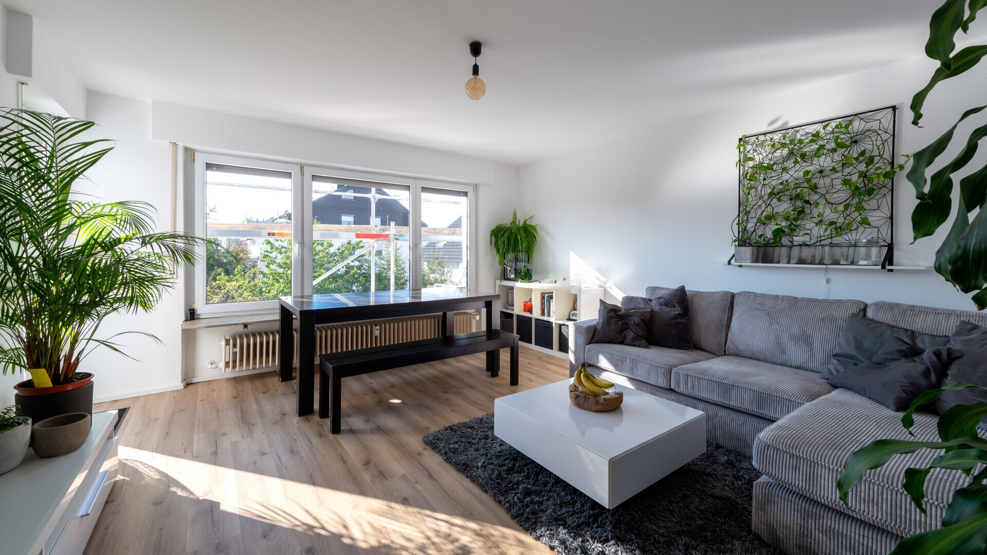 Wohnzimmer einer Wohnung in Leinfelden